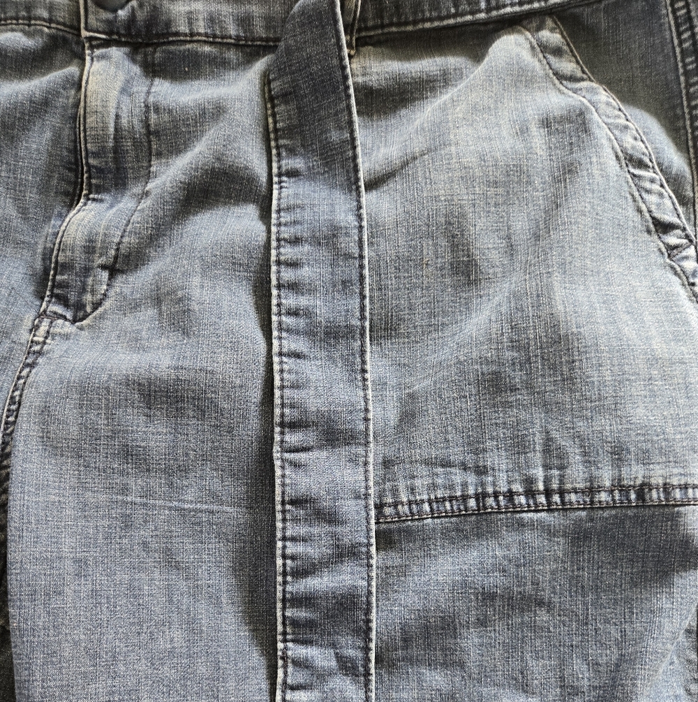 Lane Bryant Denim Pedal Pushers Size 22